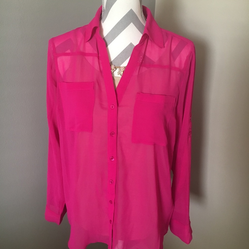 Medium pink Nicole Miller Top